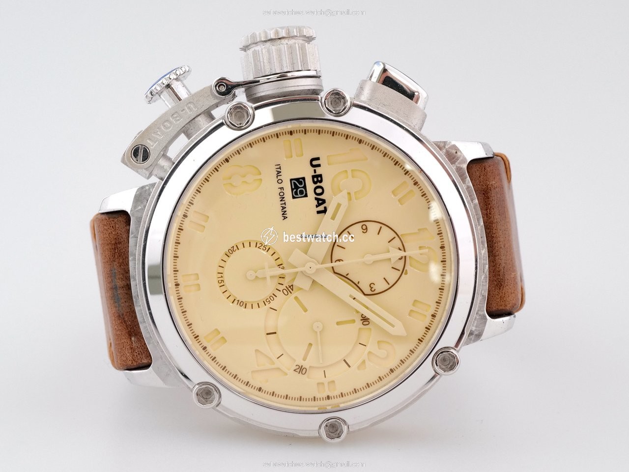 IMG_9086 U-Boat Chimera Mens watch Unisex Automatic Silver 7115 3