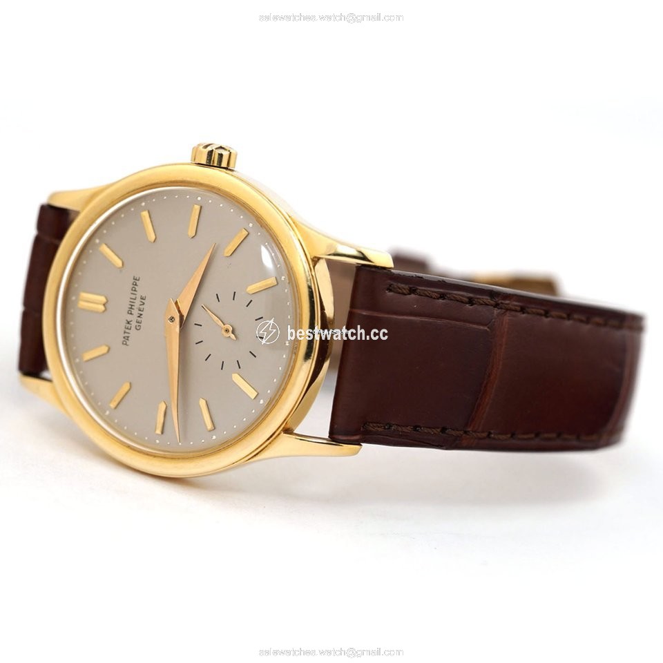 IMG_9086 Patek Philippe Calatrava Mens watch Unisex Automatic Yellow gold 3439 3