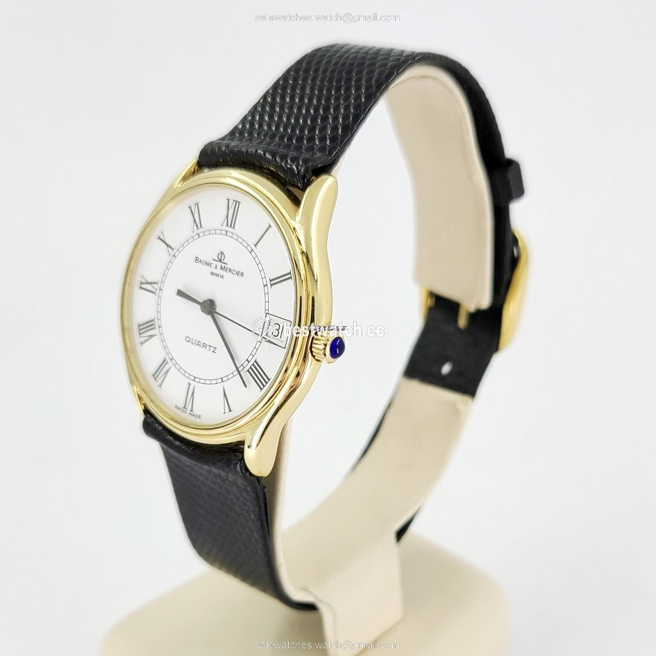 IMG_9086 Baume & Mercier Mens watch Unisex Quartz Yellow gold 95148 3