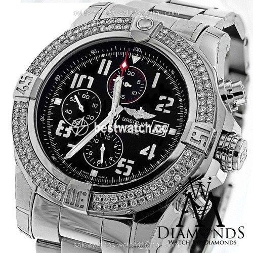 Breitling Super Avenger II Mens watch Unisex Automatic Steel A1337111 G779 3