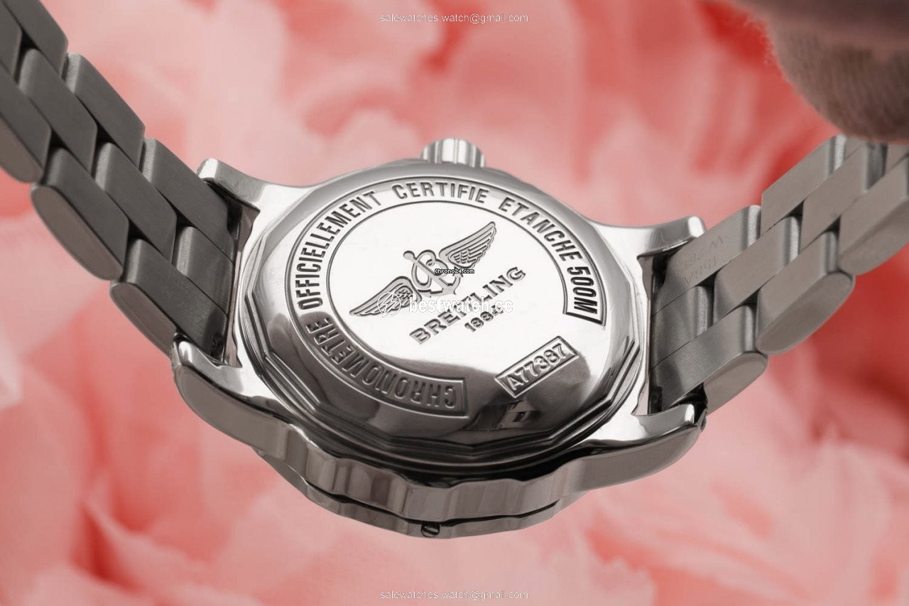 IMG_9086 Breitling Colt Oceane Womens watch Quartz Steel A77387 3