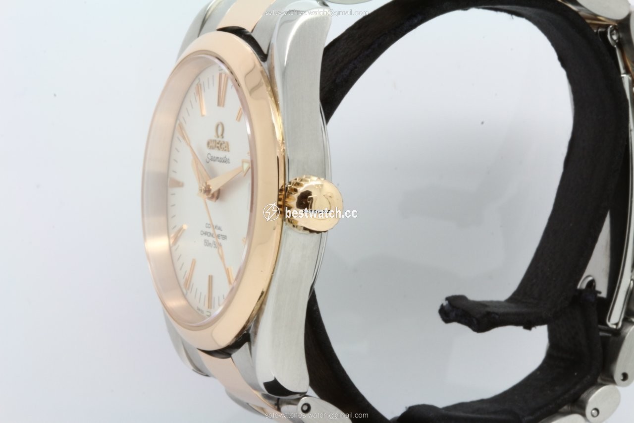 Omega Seamaster Aqua Terra Mens watch Unisex Automatic Gold Steel 2304.30.00 3