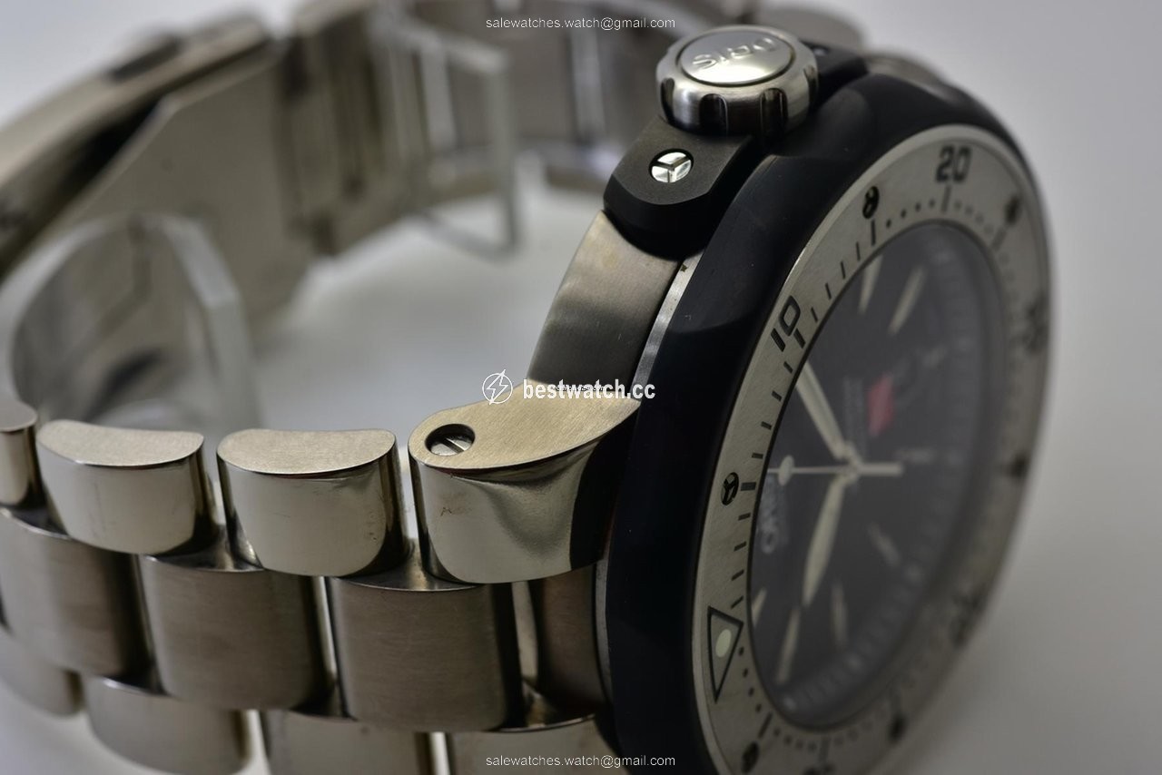 IMG_9086 Oris ProDiver Date Mens watch Unisex Automatic Titanium 01 733 7646 7184-Set 3