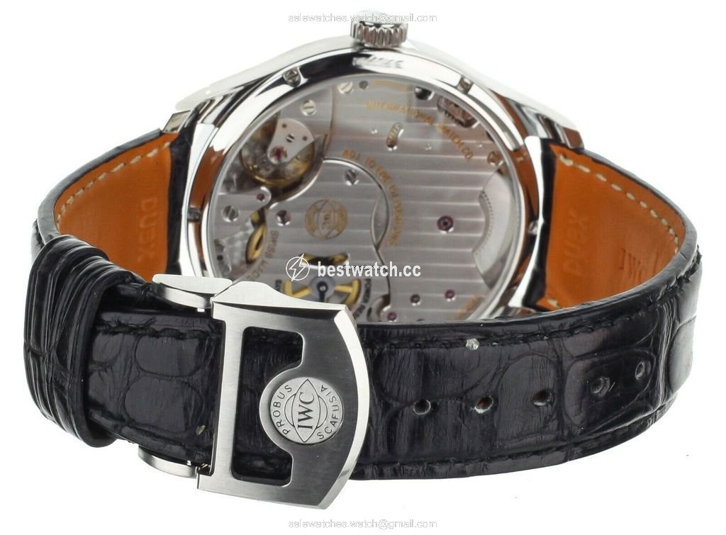 IMG_9086 IWC Portuguese Hand-Wound Mens watch Unisex Manual winding Steel IW510202 3