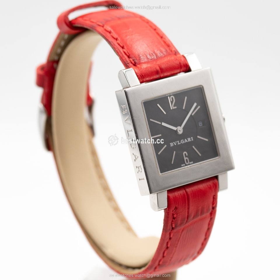 IMG_9086 Bulgari Quadrato Quartz Steel SQ 29 SLD 3