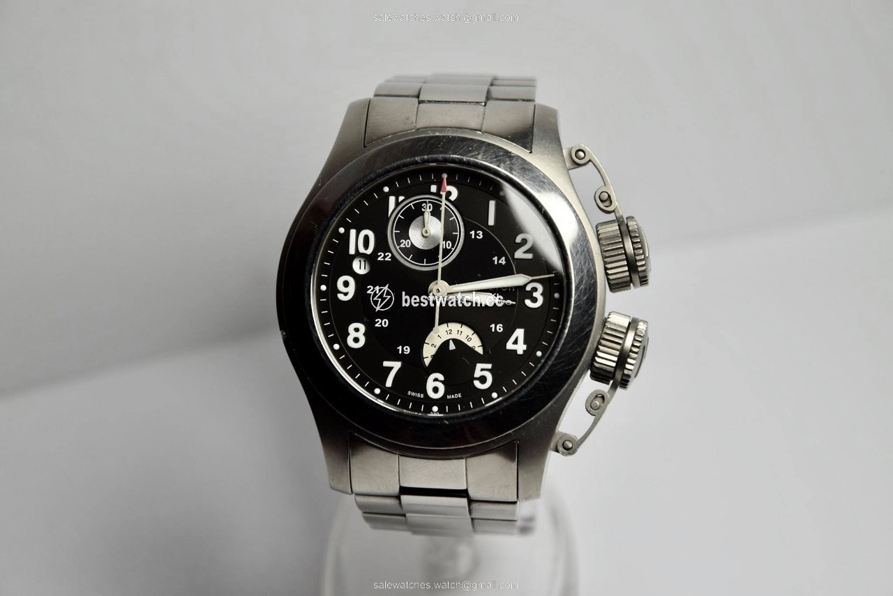 IMG_9086 Hamilton Khaki Navy Frogman Mens watch Unisex Automatic Titanium H777160 3