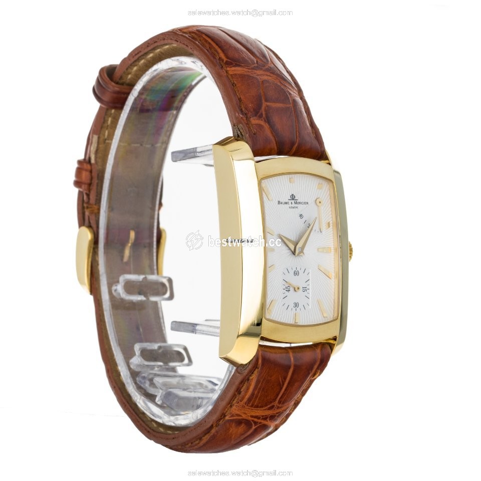 IMG_9086 Baume & Mercier Hampton Mens watch Unisex Automatic Yellow gold 65302 3