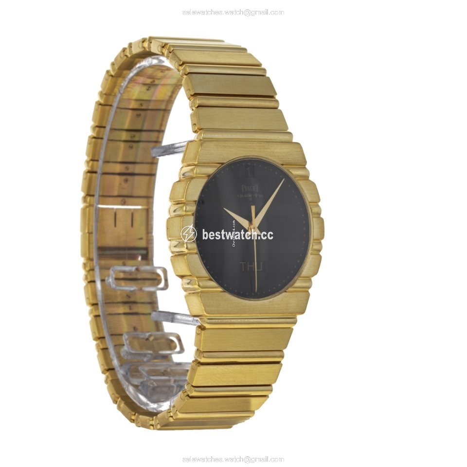 IMG_9086 Piaget Polo Mens watch Unisex Quartz Yellow gold 15562C701 3