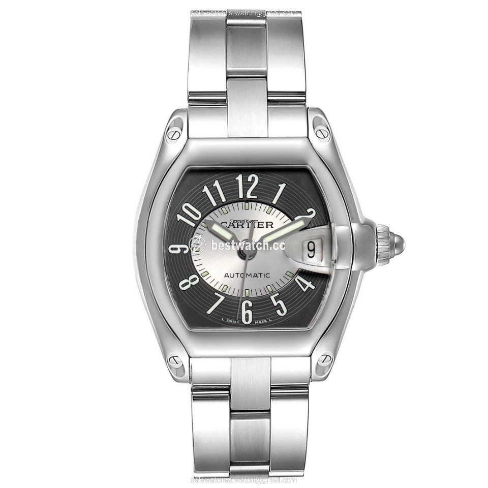 Cartier Roadster Mens watch Unisex Automatic Steel W62001V3 3