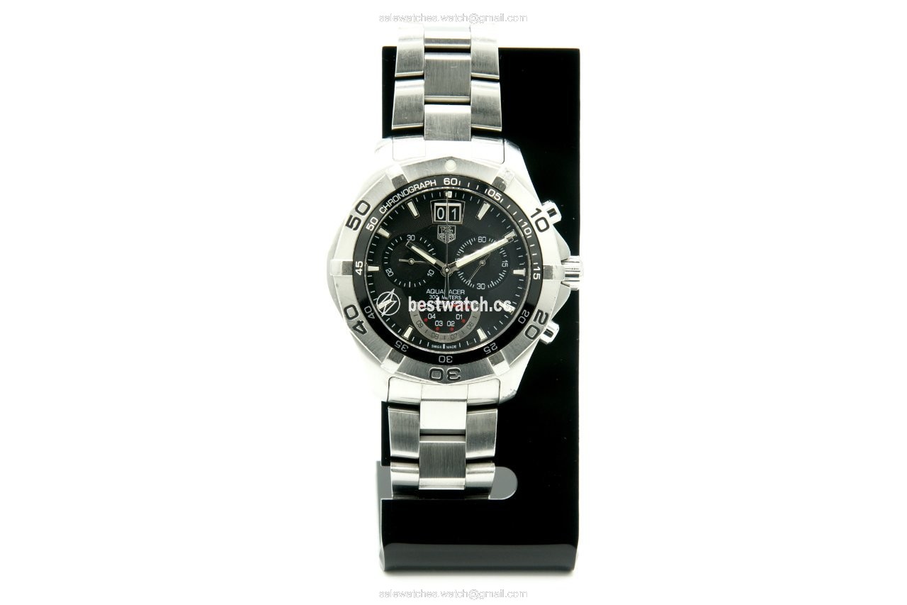 IMG_9086 TAG Heuer Aquaracer 300M Mens watch Unisex Quartz Steel CAF101A.BA0821 3