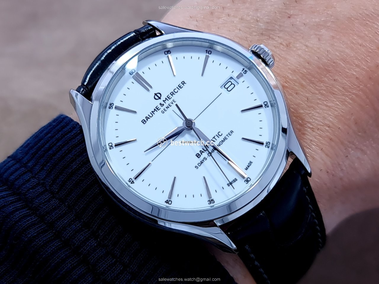 Baume & Mercier Clifton Mens watch Unisex Automatic Steel M0A10518 3
