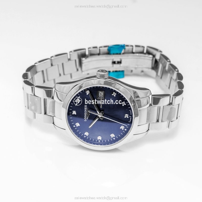 IMG_9086 Longines Conquest Classic Womens watch Quartz Steel L23864886 3