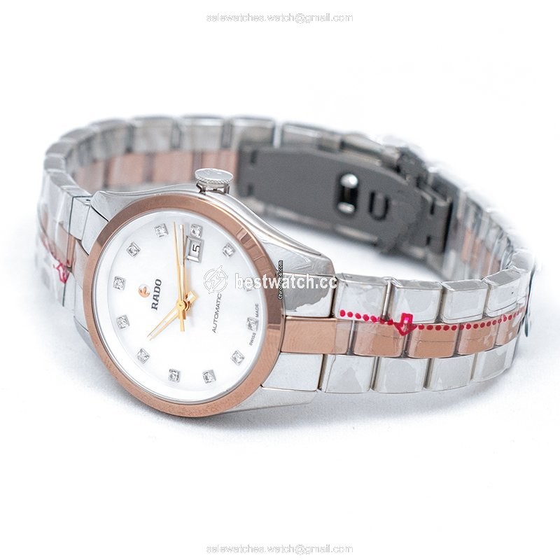 IMG_9086 Rado HyperChrome Diamonds Womens watch Automatic Steel R32087902 3