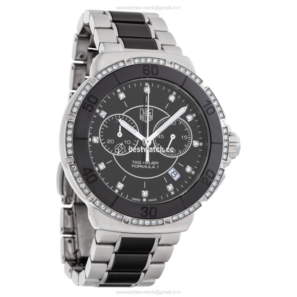 IMG_9086 TAG Heuer Formula 1 Lady Mens watch Unisex Quartz Steel CAH1212.BA0862 3