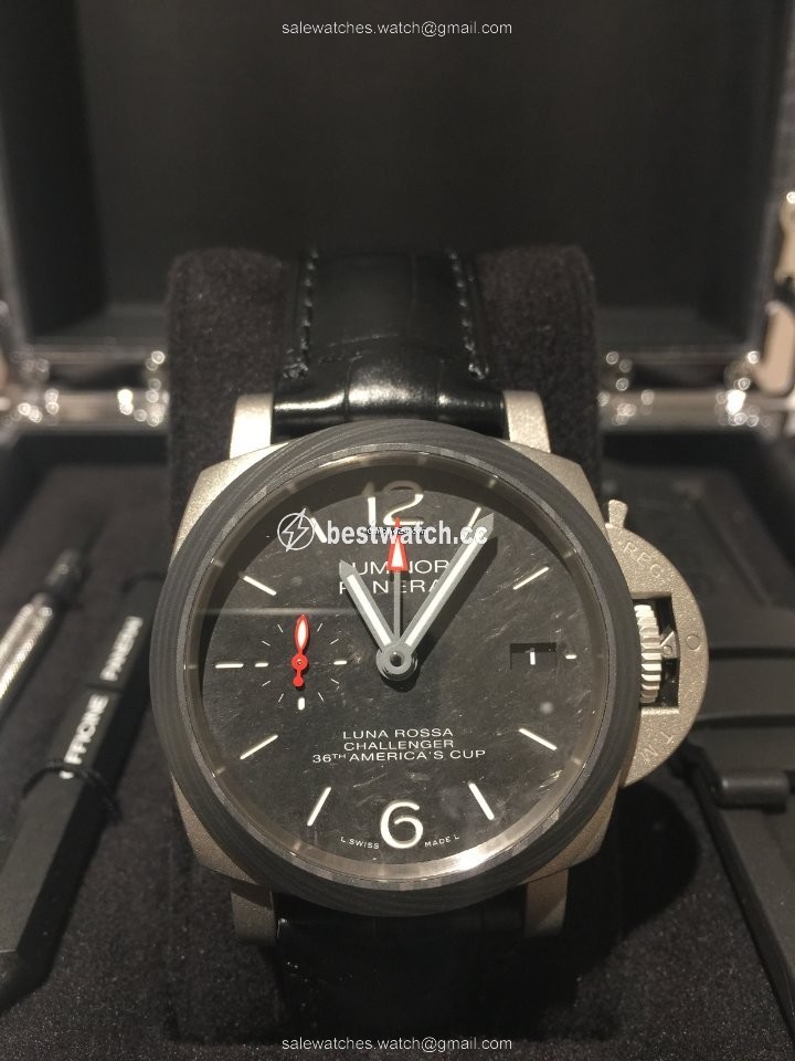 IMG_9086 Panerai Mens watch Unisex Automatic Titanium Pam01096 3