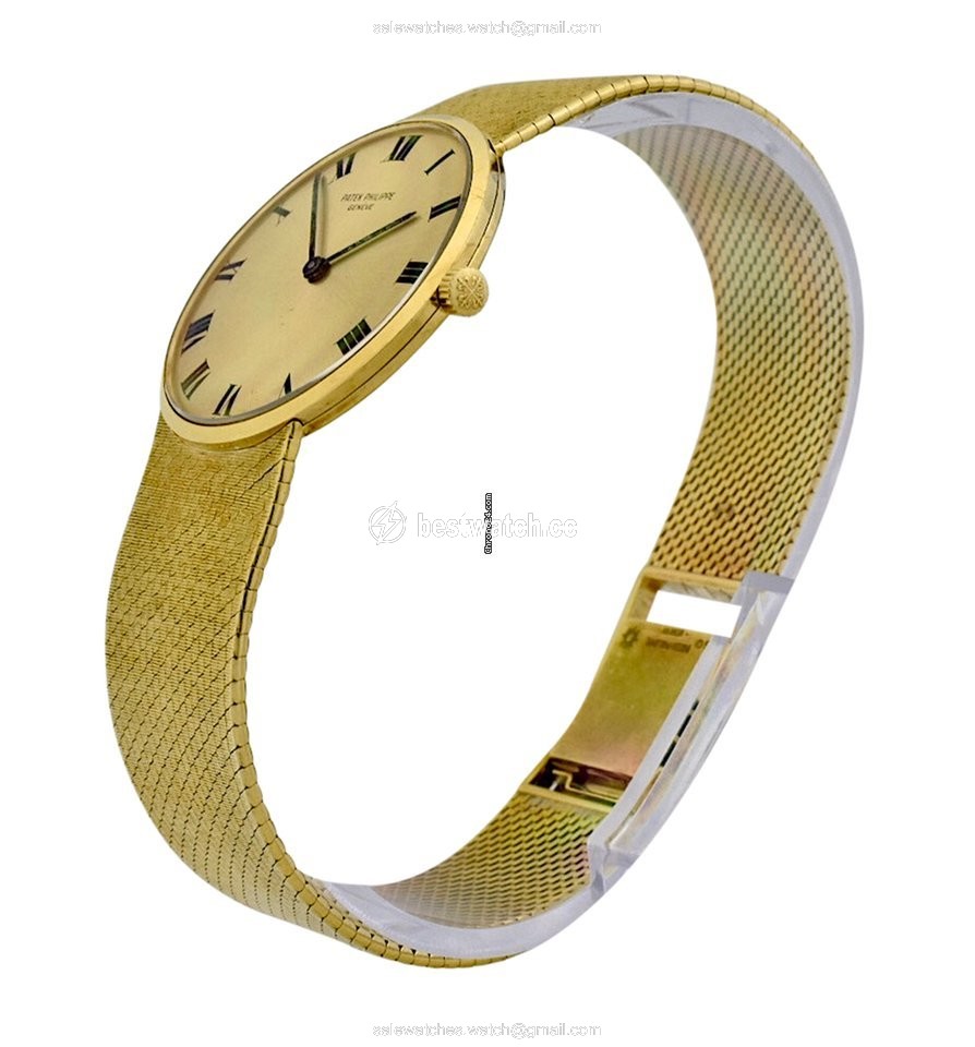 IMG_9086 Patek Philippe Calatrava Mens watch Unisex Manual winding Yellow gold 3513 3