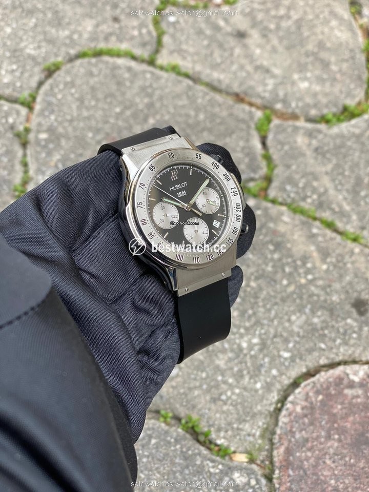 IMG_9086 Hublot Super B Mens watch Unisex Automatic Steel 1920.1 3