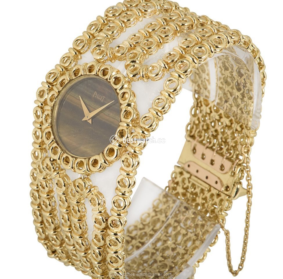 IMG_9086 Piaget Womens watch Manual winding Yellow gold 9801 V2 6 3