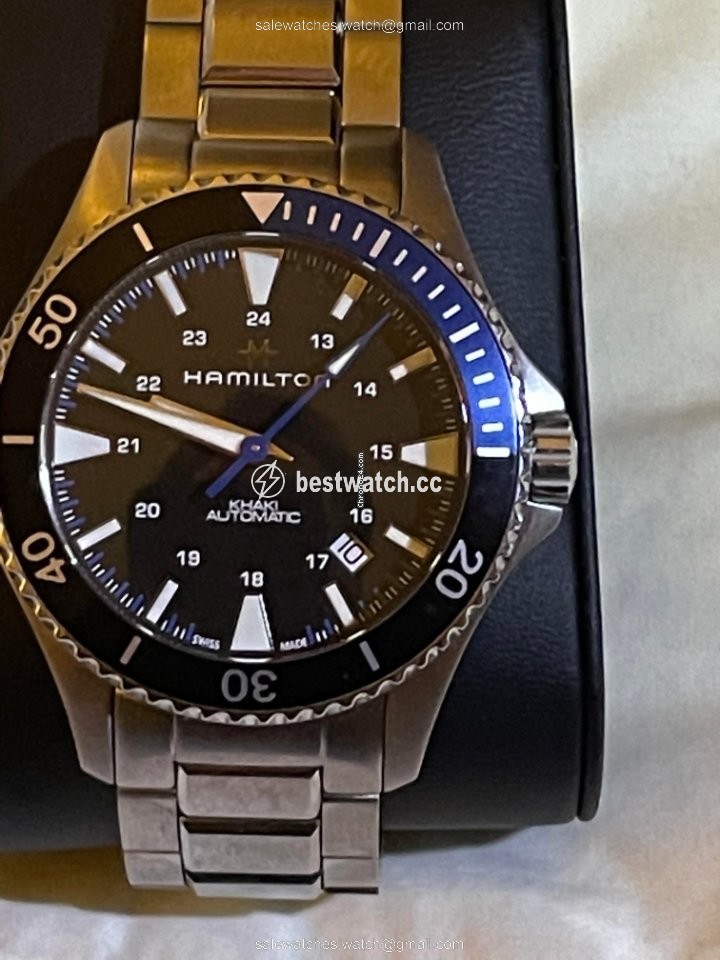 IMG_9086 Hamilton Khaki Navy Scuba Mens watch Unisex Automatic Steel H82315131 3