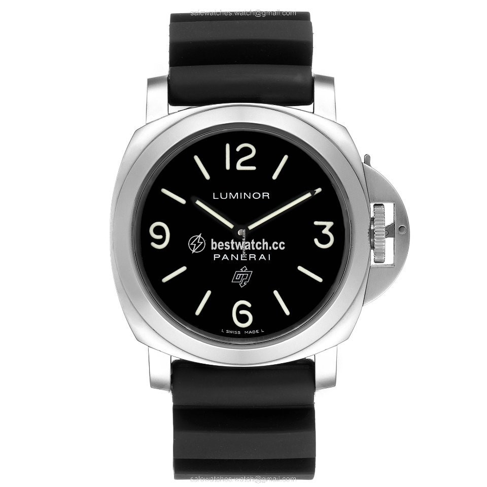 Panerai Luminor Base Logo Mens watch Unisex Manual winding Steel PAM00000 3