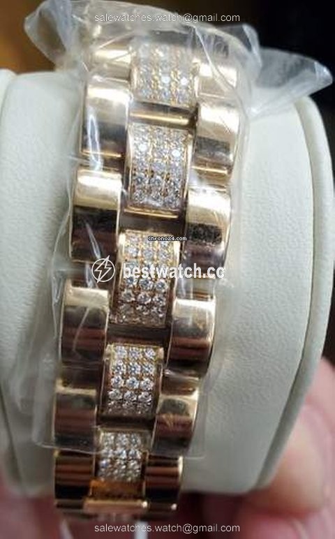 IMG_9086 Chopard Happy Sport Womens watch Quartz Rose gold 277481-5003 3