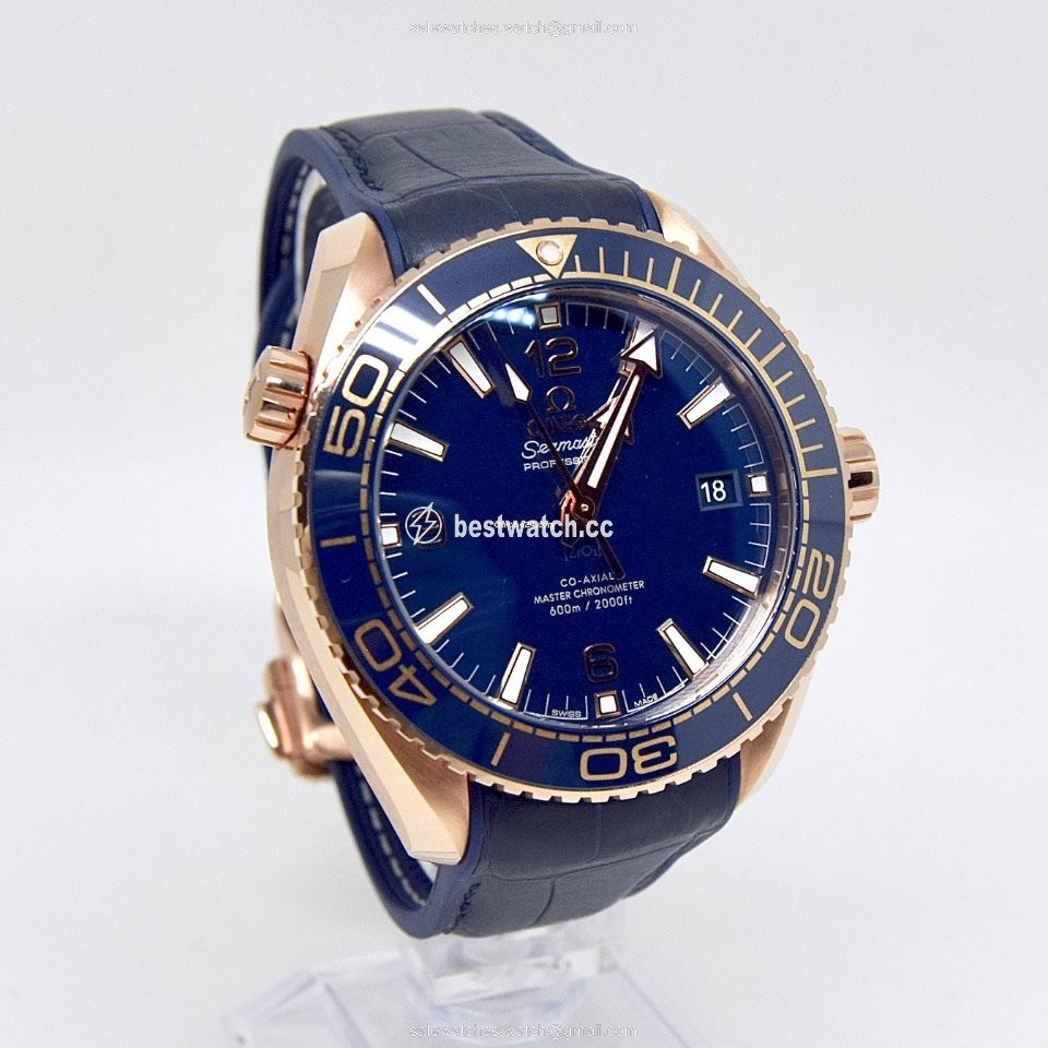 Omega Seamaster Planet Ocean Mens watch Unisex Automatic Rose gold 215.63.44.21.03.001 3