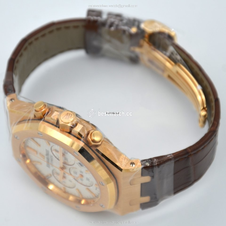 IMG_9086 Audemars Piguet Royal Oak Chronograph Mens watch Unisex Automatic Rose gold 26320OR.OO.D088CR.01 3