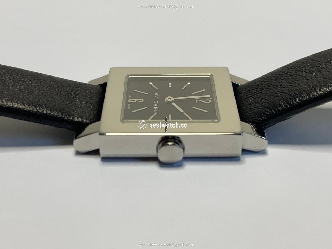 IMG_9086 Bulgari Quadrato Womens watch Quartz Steel SQ22SL 3
