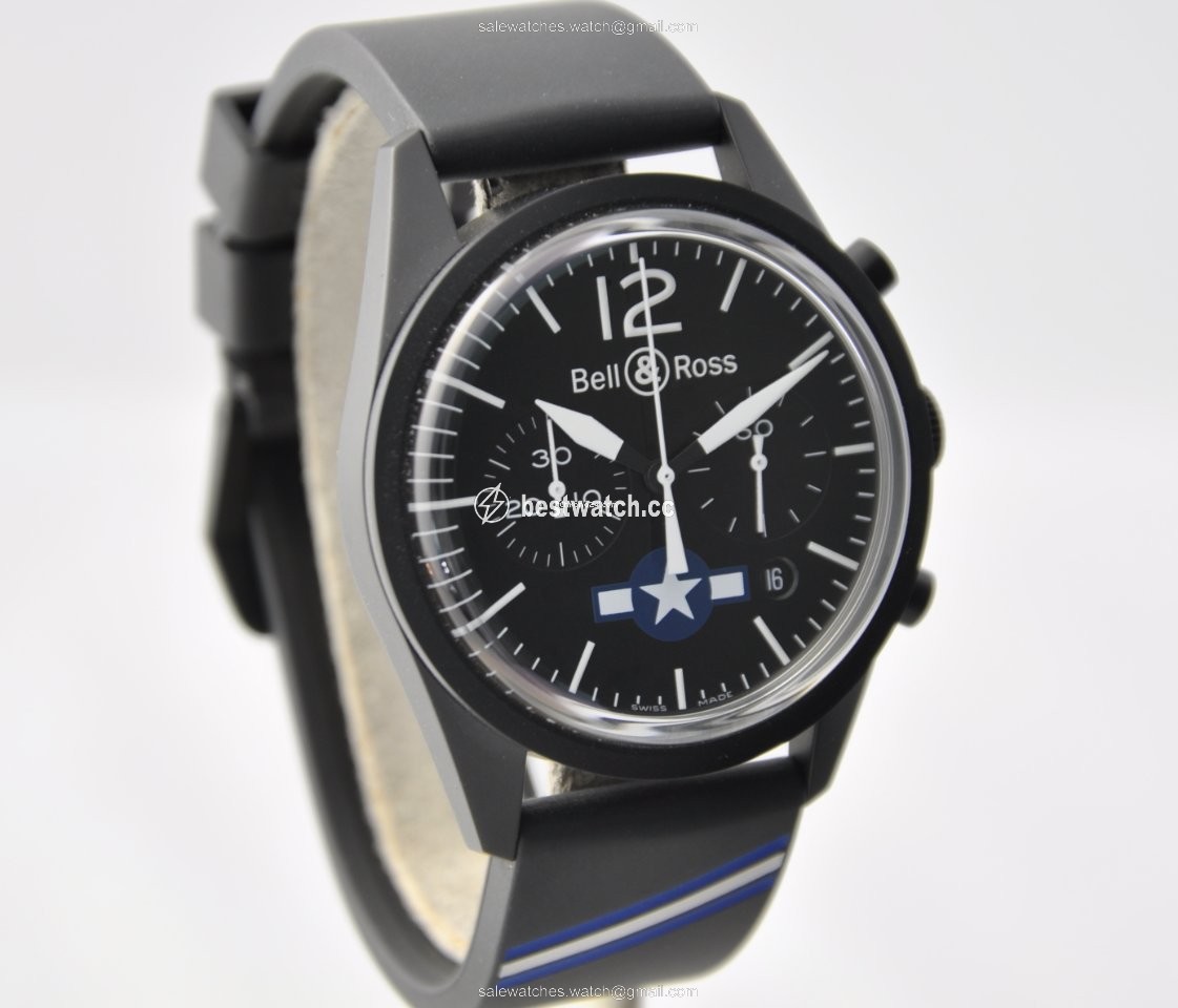 IMG_9086 Bell & Ross BR V1 Mens watch Unisex Automatic Steel BRV126-BL-CA-CO US 3