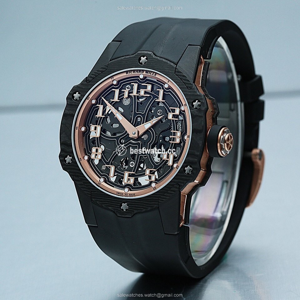 IMG_9086 Richard Mille Mens watch Unisex Automatic Rose gold 33-02 3