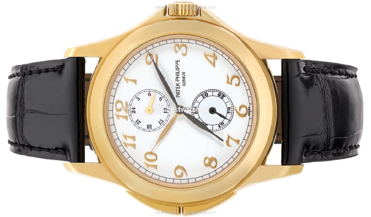 IMG_9086 Patek Philippe Travel Time Mens watch Unisex Manual winding Yellow gold 5134J-001 3