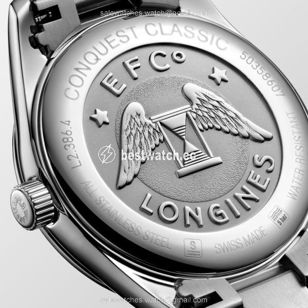 IMG_9086 Longines Conquest Classic Womens watch Quartz Steel L2.386.4.92.6 3