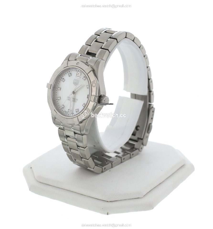 IMG_9086 TAG Heuer Aquaracer Lady Womens watch Quartz Steel WAF1312.BA0817 3