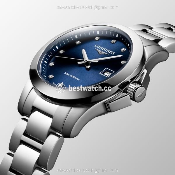 IMG_9086 Longines Conquest Womens watch Quartz Steel L3.376.4.97.6 3