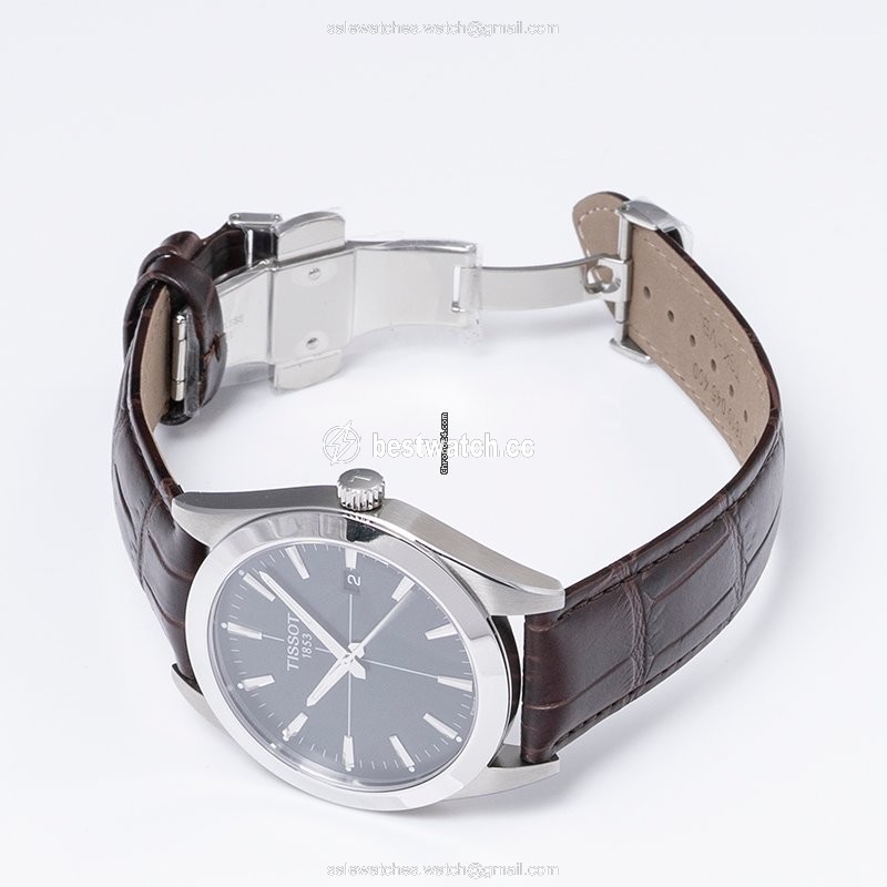 Tissot T-Classic Mens watch Unisex Quartz Steel T127.410.16.051.01 3