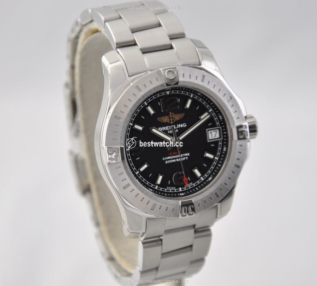 IMG_9086 Breitling Colt 36 Womens watch Quartz Steel A7438911.BD82.178A 3