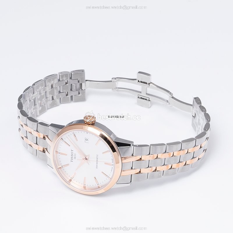 IMG_9086 Tissot Classic Dream Mens watch Unisex Automatic Steel T129.407.22.031.00 3