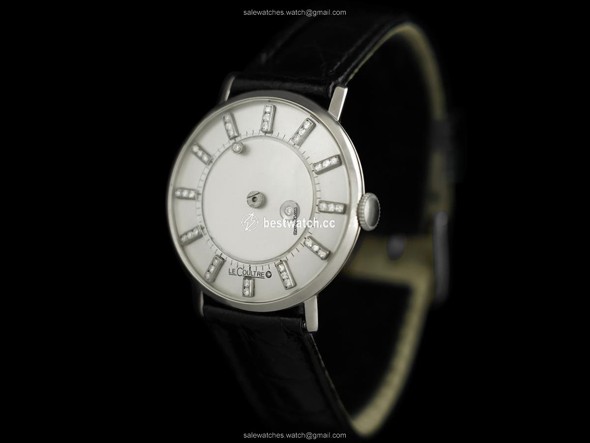 Jaeger-LeCoultre Mens watch Unisex Manual winding White gold 7281 3