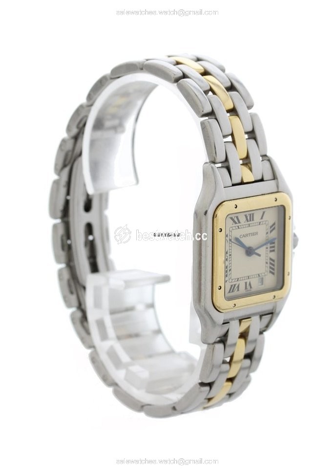 IMG_9086 Cartier Panthere Womens watch Quartz Steel 183949 3