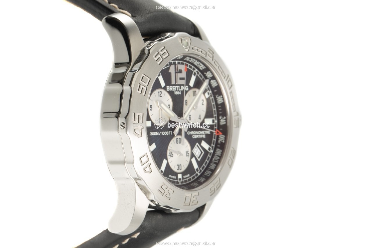 IMG_9086 Breitling Colt Chronograph II Mens watch Unisex Quartz Steel A73387 3