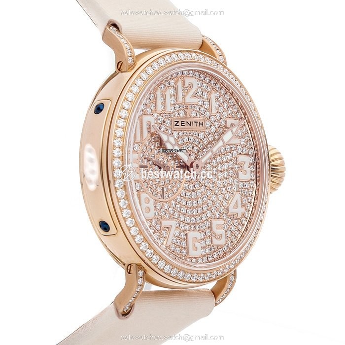 IMG_9086 Zenith Pilot Type 20 Lady Womens watch Automatic Rose gold 22.1931.681 79.C732 3