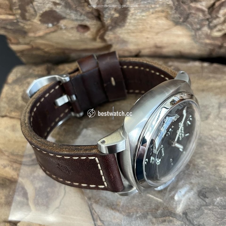 IMG_9086 Panerai Luminor 1950 10 Days GMT Automatic Steel OP6687 3