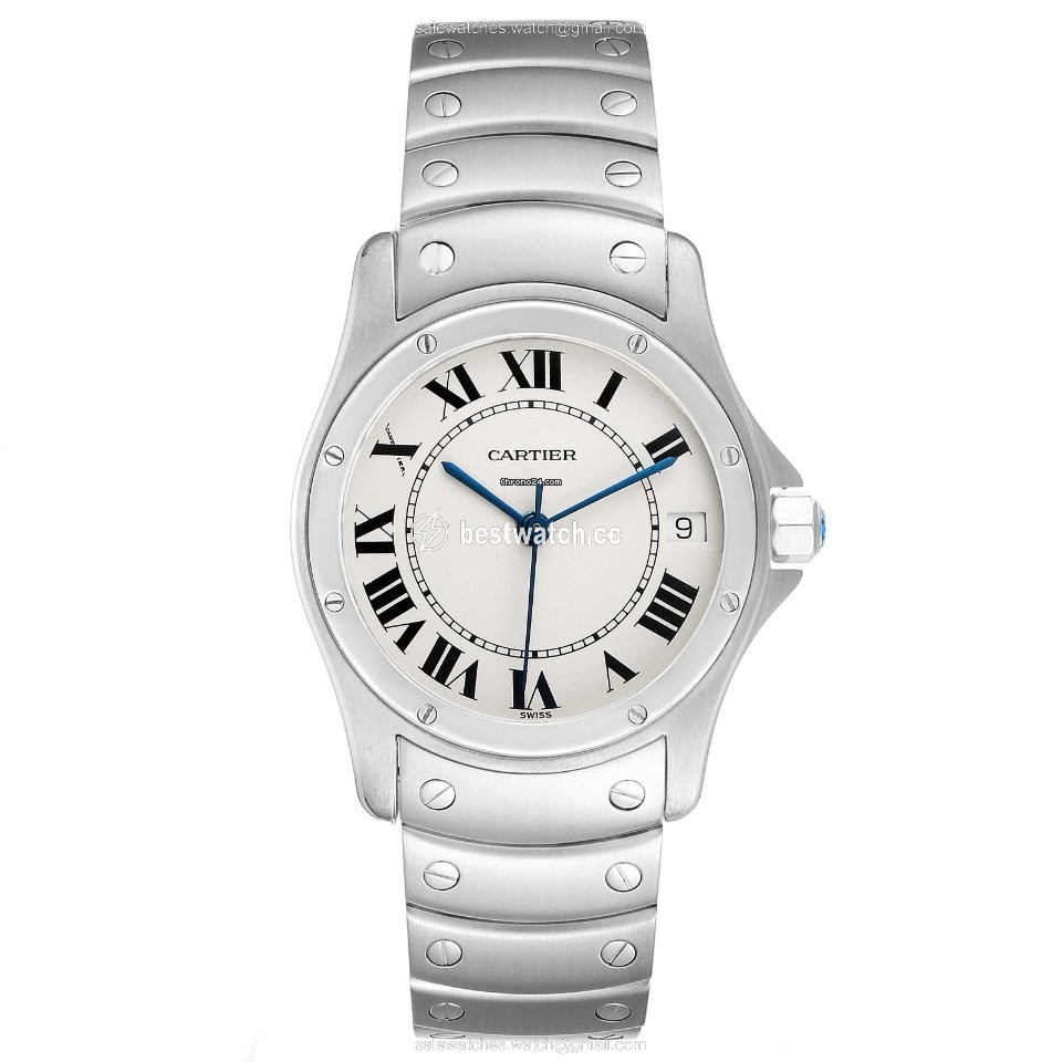 Cartier Santos Mens watch Unisex Automatic Steel 1920 3