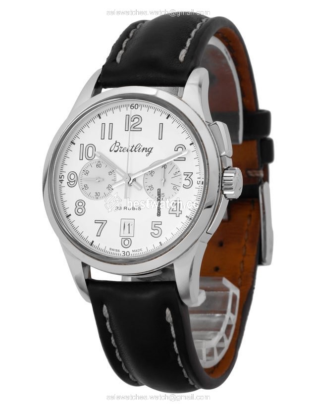 Breitling Transocean Chronograph 1915 Mens watch Unisex Manual winding Steel AB141112.G799 3