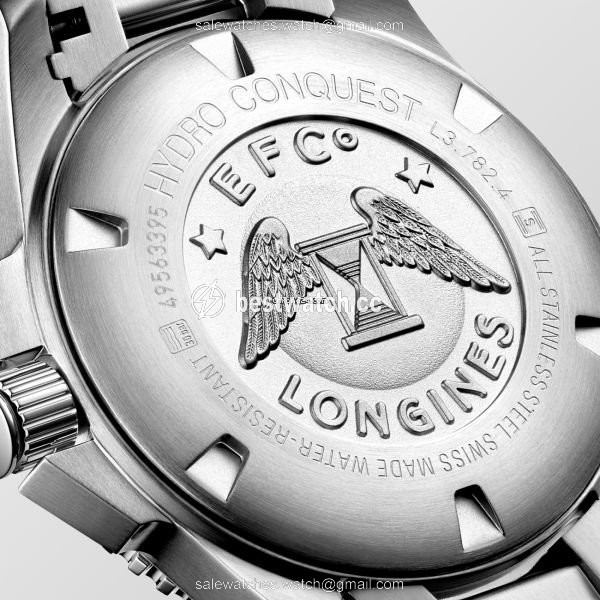 Longines HydroConquest Mens watch Unisex Automatic Ceramic L3.782.4.76.6 3