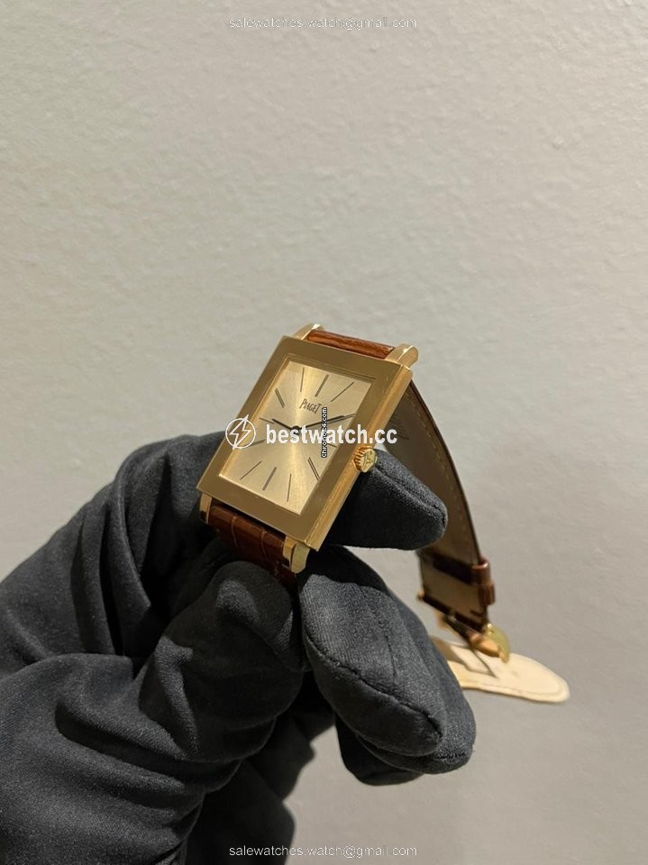 IMG_9086 Piaget Altiplano Mens watch Unisex Manual winding Rose gold P10465 3
