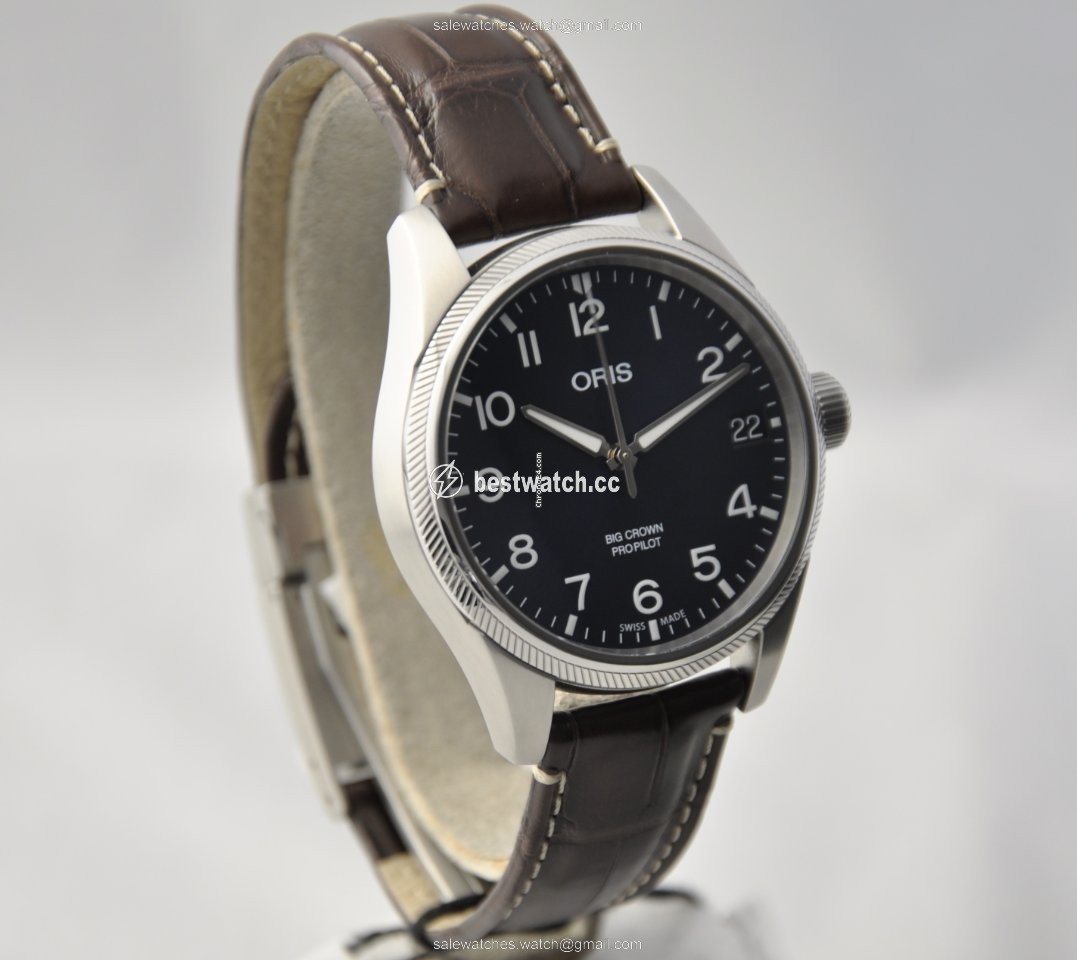IMG_9086 Oris Big Crown ProPilot Date Mens watch Unisex Automatic Steel 01 751 7697 4065-07 1 20 72FC 3
