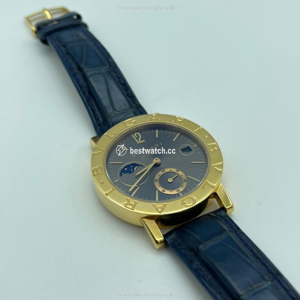 IMG_9086 Bulgari Bulgari Mens watch Unisex Automatic Yellow gold BB38GLMP 3