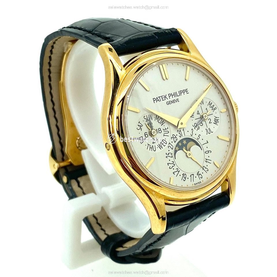 IMG_9086 Patek Philippe Perpetual Calendar Mens watch Unisex Automatic Yellow gold 5140J-001 3