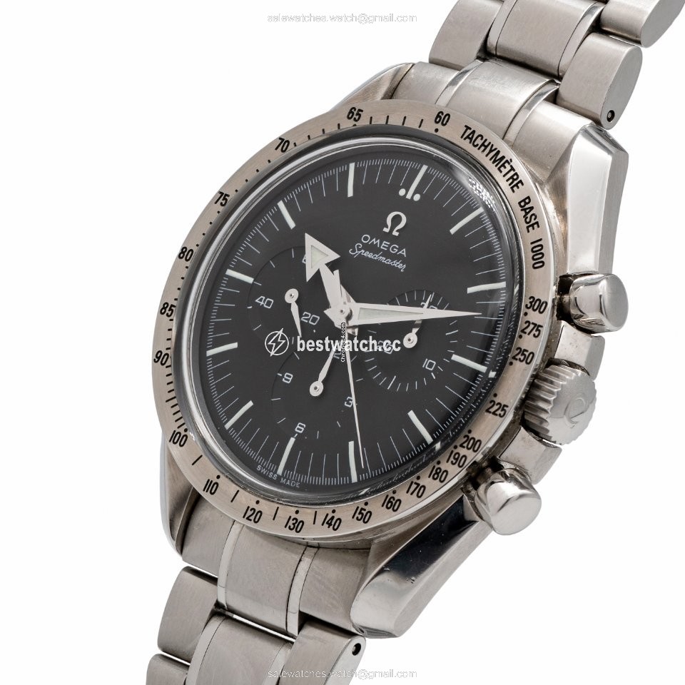 IMG_9086 Omega Speedmaster Broad Arrow Mens watch Unisex Manual winding Steel 35945000 3